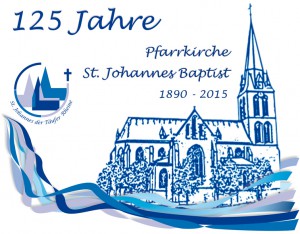 Das Logo des Kirchenjubiläums soll während des gesamten Jahres überall auf Veranstaltungen und Aktionen hinweisen.