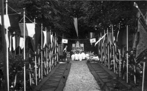 Prozession in Mesum 1926, 4. Altar      